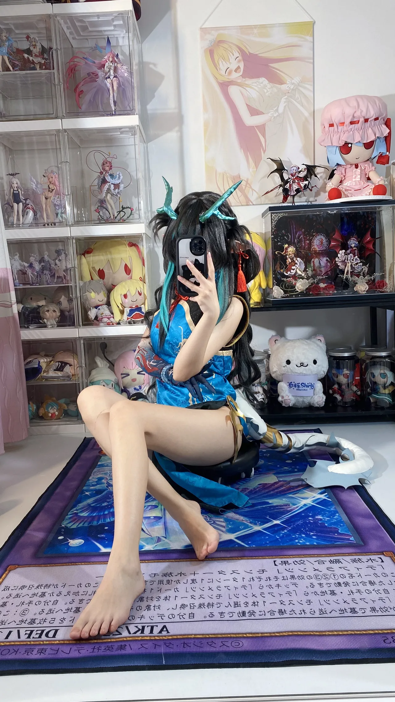 白栎Shirly - 明日方舟 夕 染尘烟旗袍-erohere26.webp